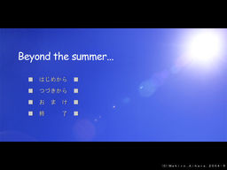 Beyond the Summer