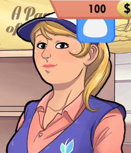Mall clerk