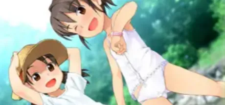 麦わら帽子と水辺の妖精