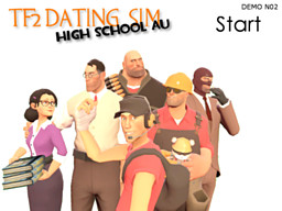 TF2 Dating Sim: High School AU