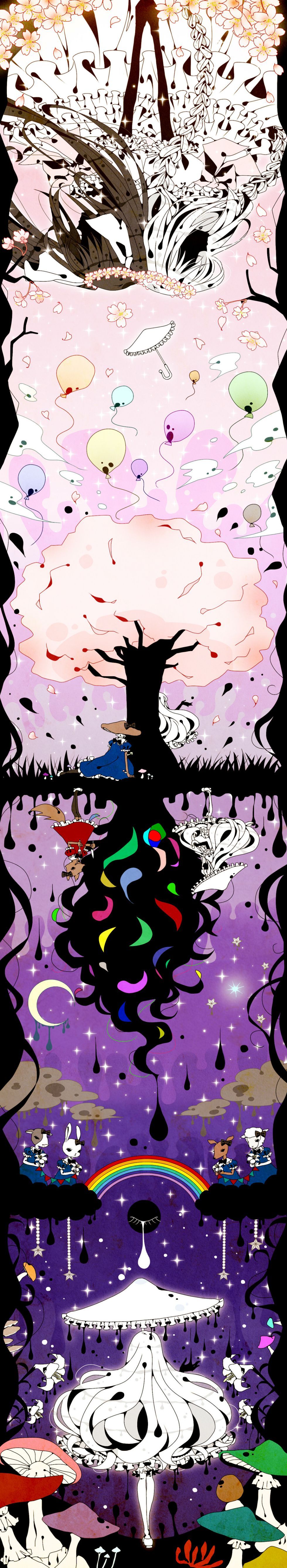 樱之诗；樱之刻；素晴日；长图