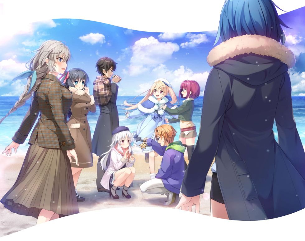 [CUBE] 海と雪のシアンブルー