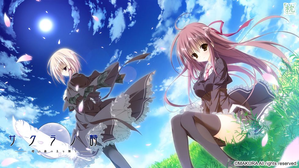 [CG]サクラノ詩 −櫻の森の上を舞う−