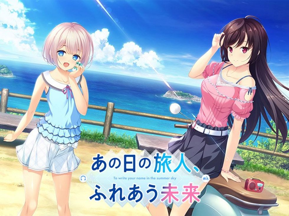 [CG]あの日の旅人、ふれあう未来