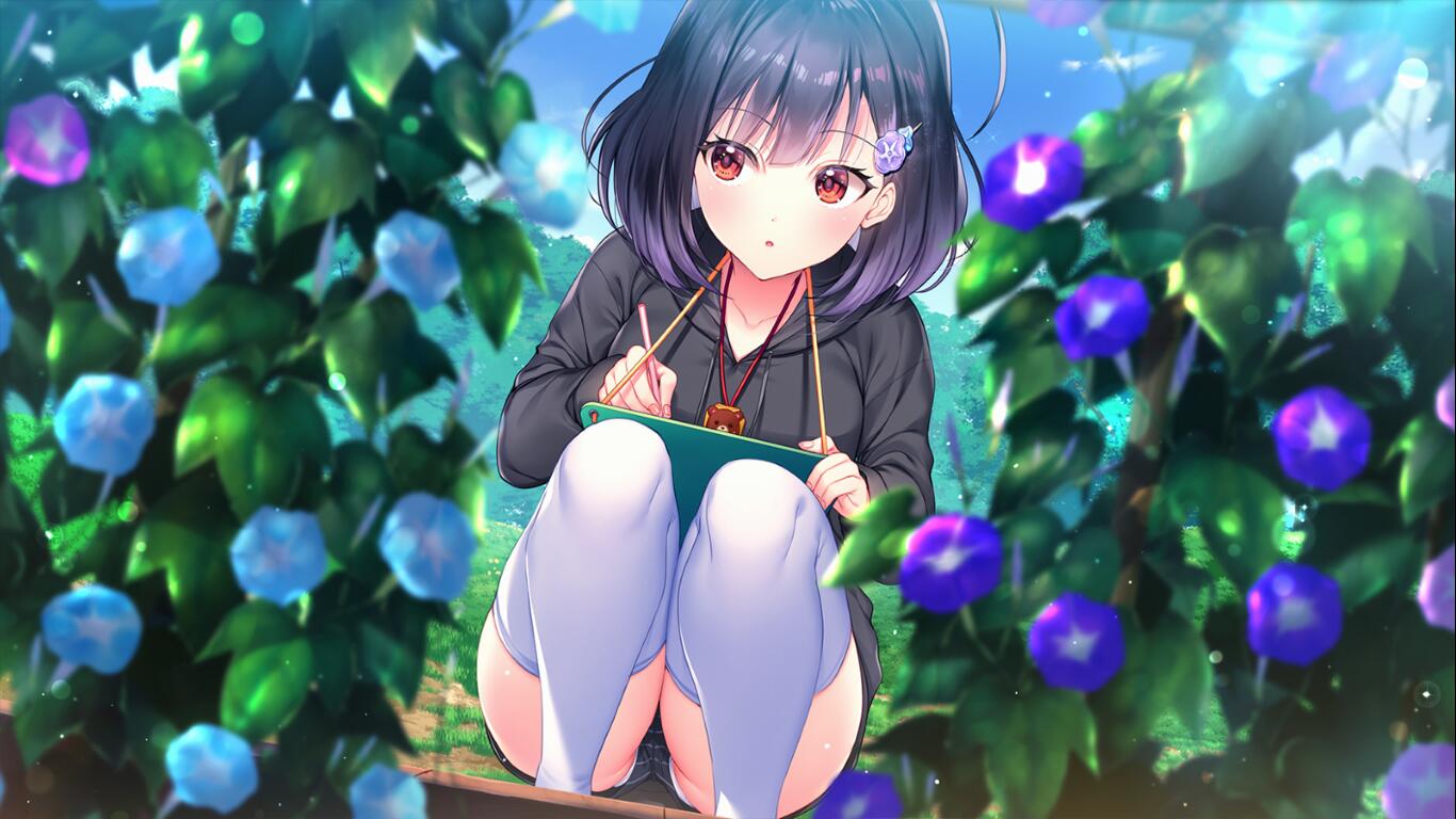 アサガオは夜（アイ）を識らない。