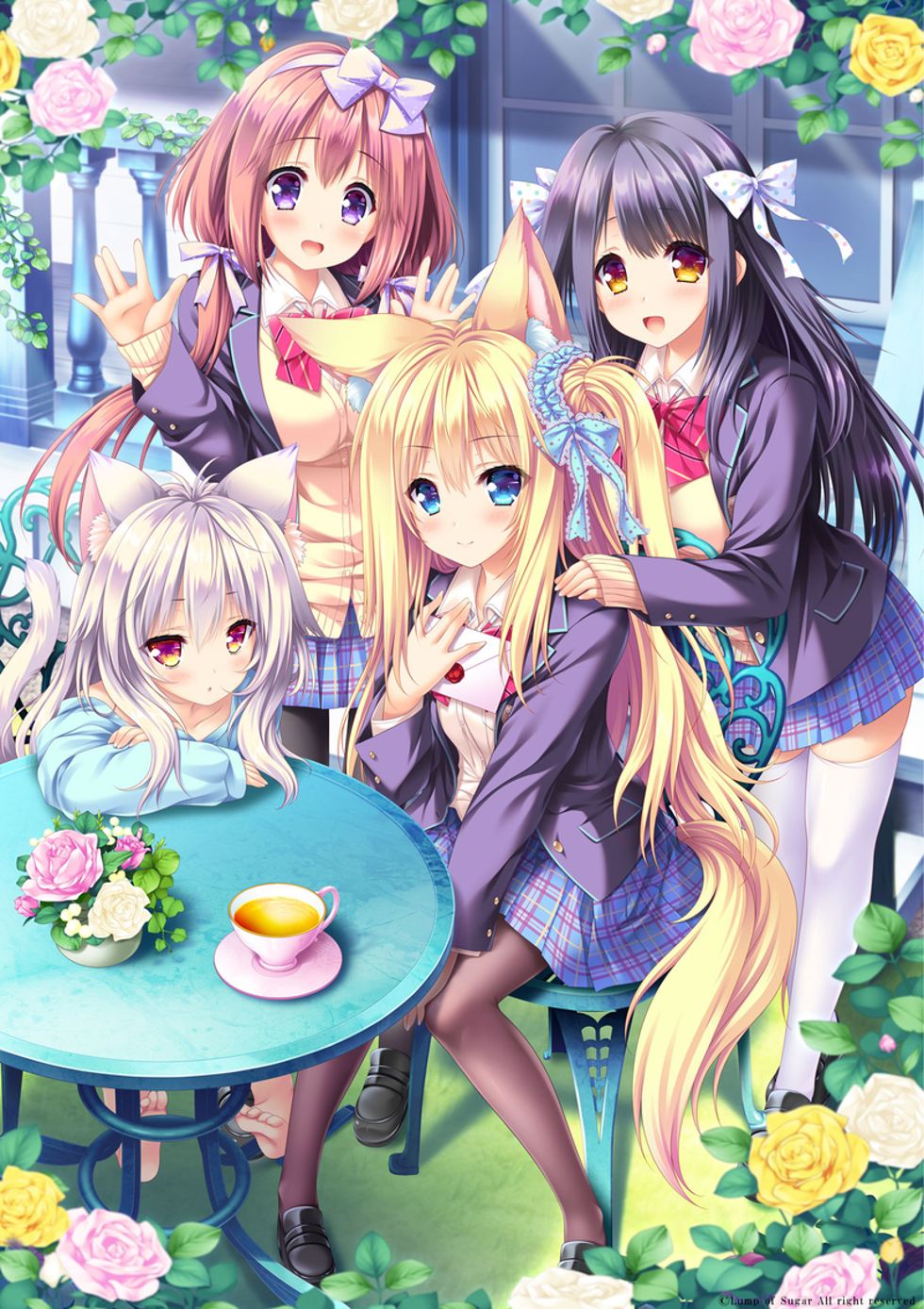 [CG]若叶色的四重奏